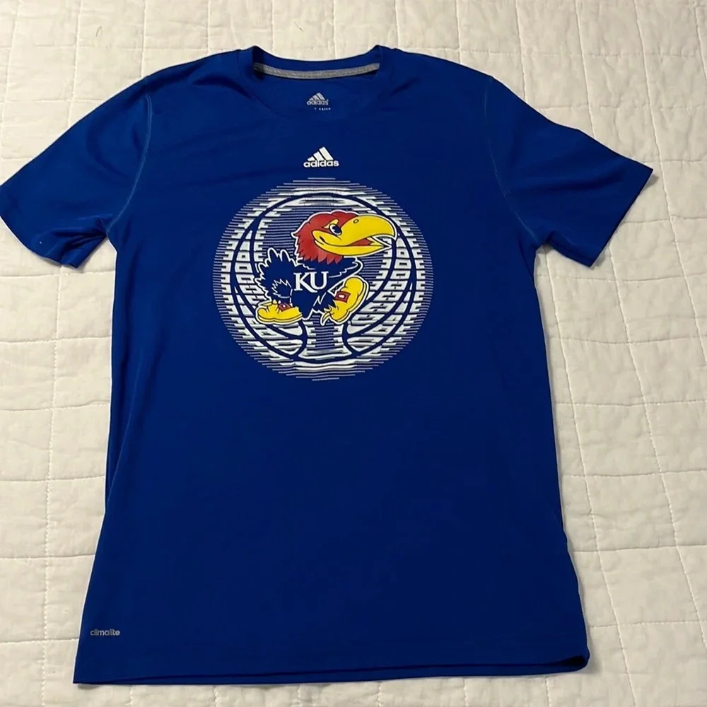 University of Kansas Adidas Shirt